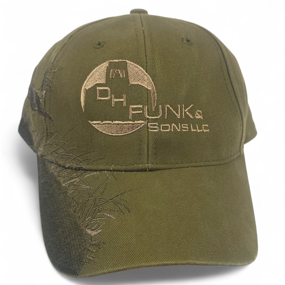 Dri Duck Hat Wildlife Series Green Deer Hunting Strapback Cap Adult Size New